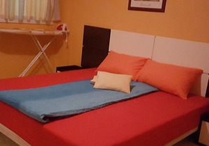 BEAUTIFUL APARTMENT 60m2, SEA VIEW, 1 BEDROOM, LIVING ROOM, KITCHEN, BATH, BALCONY