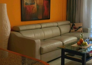 BEAUTIFUL APARTMENT 60m2, SEA VIEW, 1 BEDROOM, LIVING ROOM, KITCHEN, BATH, BALCONY