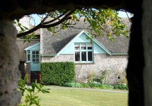 Beautiful victorian house set within Manorbier Castle Walls!