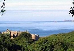 Beautiful victorian house set within Manorbier Castle Walls!