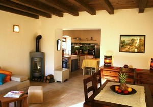 Beautifully restored stone house in a hilltop village close to the sea