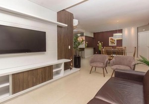 Boulevard 224D - Excelente apartamento em condomínio de luxo no centro de Bombinhas - Piscina - Jacuzzi - Academia - Portaria 24h.