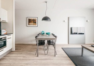 Bright and modern two bedroom apartment with canal view.