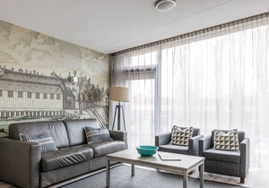 Bright and modern two bedroom apartment with canal view.