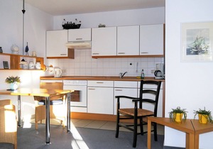 Bright forest near apartment in the oak park Prerow, 2 pers., WLAN, south-west-facing balcony