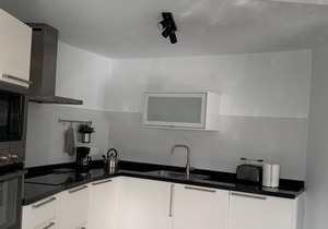 Bungalow one step away from Famara beach, spacious and totally new.