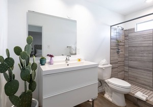 C3- Modern Black & White Interior w/ a Warm Boho Edge