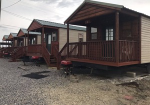 Cabins and Boat dock "Delacroix Island, Louisiana"