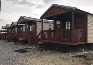 Cabins and Boat dock "Delacroix Island, Louisiana"