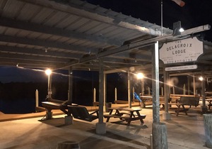 Cabins and Boat dock "Delacroix Island, Louisiana"