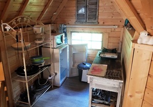 Camping Caravaneige L'Iscle de Prelles* - Refuge Esprit Cabane 6 people Without sanitary facilities