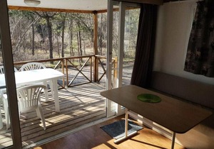 Camping Caravaneige L'Iscle de Prelles* - Mobil home Esprit Montagne 3 rooms 6 people