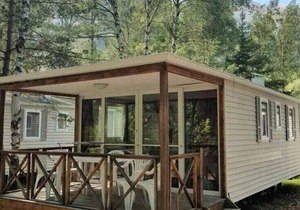 Camping Caravaneige L'Iscle de Prelles* - Mobil home Esprit Montagne 3 rooms 6 people