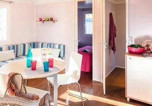 Camping Le Soleil des Landes **** - Mobil home Classic XL 3 rooms 4/6 people Air-conditioned