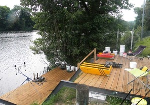 Campsite Les Catalpas*** - Bungalow Toilé 3 Rooms 4 People