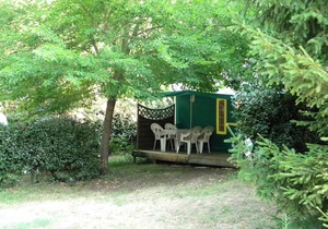 Campsite Les Catalpas*** - Bungalow Toilé 3 Rooms 4 People