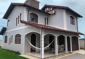 Casa 2 Andares à Beira-mar na Praia do Campeche