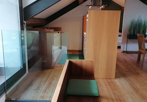central modern large attic