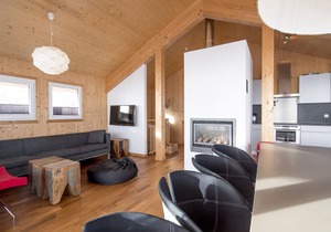 Chalet # 2 with IR-sauna & bathtub