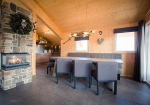 Chalet # 6 with IR-sauna and whirlpool bath