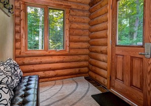 Chalet Chinook Tremblant - Lakefront log cottage with 5 bedrooms (Private Spa)