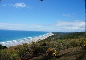 chalets overlooking the sea situated 300 meters from a charming village.