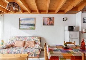 Charming 2-Level Apartment for 6 with Garden, Near Ski Resorts and Amenities