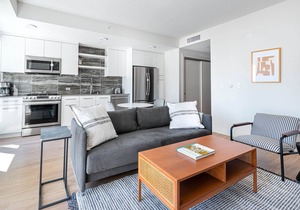 Charming Oakland 1BR w/AC, W/D, Sky Deck, next to BART, by Blueground