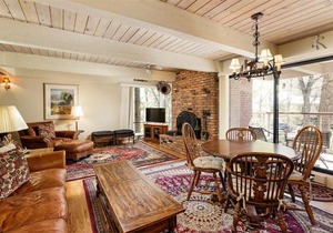 Chateau Eau Claire Unit 18, Spacious Condo Overlooking the River with a Private Deck