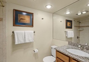 Chateau Eau Claire Unit 22, Condo Overlooking the Roaring Fork River with a Private Deck