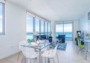 Chic 1BR | Stunning Ocean Front View | Beach Access