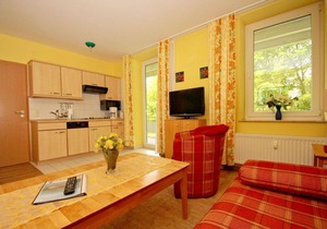 Close to the beach, balcony, free AHOI adventure pool - Strandresidenz Brandenburg FeWo 08