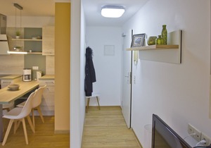 Close to the beach with balcony, use of swimming pool and sauna - Strandhaus Mönchgut FeWo13