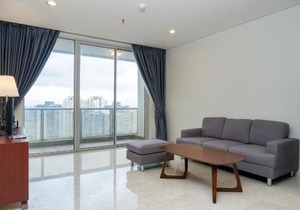 Comfortable Deluxe 2BR at The Empyreal Condominium Epicentrum Apartment By Travelio