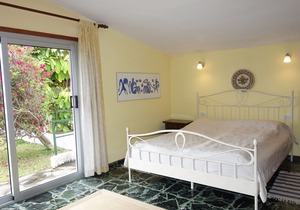 Comfortable home with a beautiful blooming garden and a view of the Atlantic