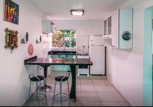 Complete two-bedroom apartments, five minutes' walk from the sea.