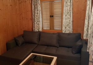 Cottage in the middle of the forest