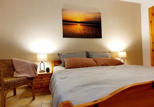 Cottage on the Mecklenburg Lake District, in a prime location with lake views