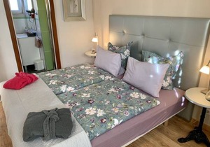 Cottage with 1 Bedroom, 1 Bathroom, Heated solar Pool, Sauna, jacuzzi, Garden