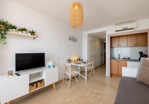 Cozy beach studio Roca Chica