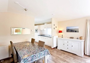 Cozy chalet with a combination microwave