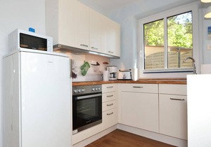 Cozy DHH for 5 people with fireplace and sauna / WiFi, parking space, WaMA - forest settlement