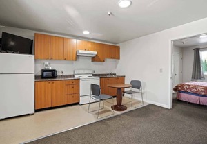 (Cozy studio, 1BED, 1BA, w/kitchen)