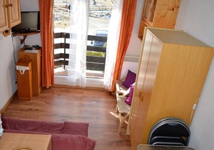Cozy Studio Cabine, Proche des Pistes, Exposé Sud-Ouest, Animaux Acceptés