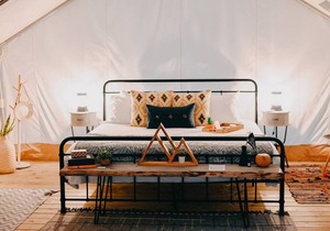 Deluxe Safari Tent Glamping at Unicoi in Helen GA - 15