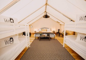 Deluxe Safari Tent Glamping at Unicoi in Helen GA - 14