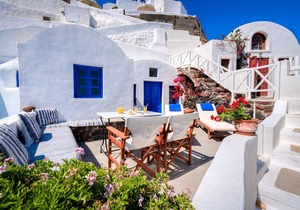 Deluxe Santorini Villa | Villa Family | 2 Bedroom | Wonderful Sea Views