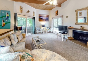 Dog-friendly condo with pool plus lake, canal & golf course views