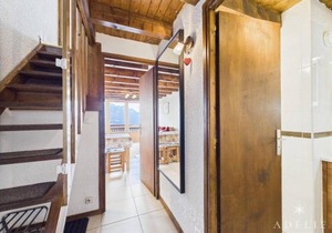 Duplex rénové avec balcon et parking, à 100m des pistes - FR-1-398-529