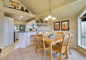 Enjoy Deschutes River Views from Beautiful 2-Bedroom Mt. Bachelor Village Condo